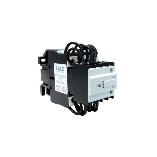 Contactor para condensador 15kVAR, 1NO+1NC