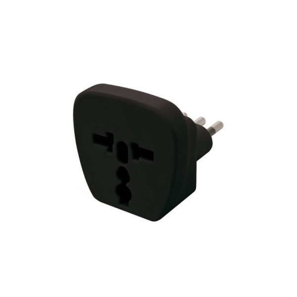 Adaptador universal 10A, 250V, 2P